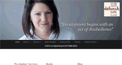 Desktop Screenshot of deborahlcox.com